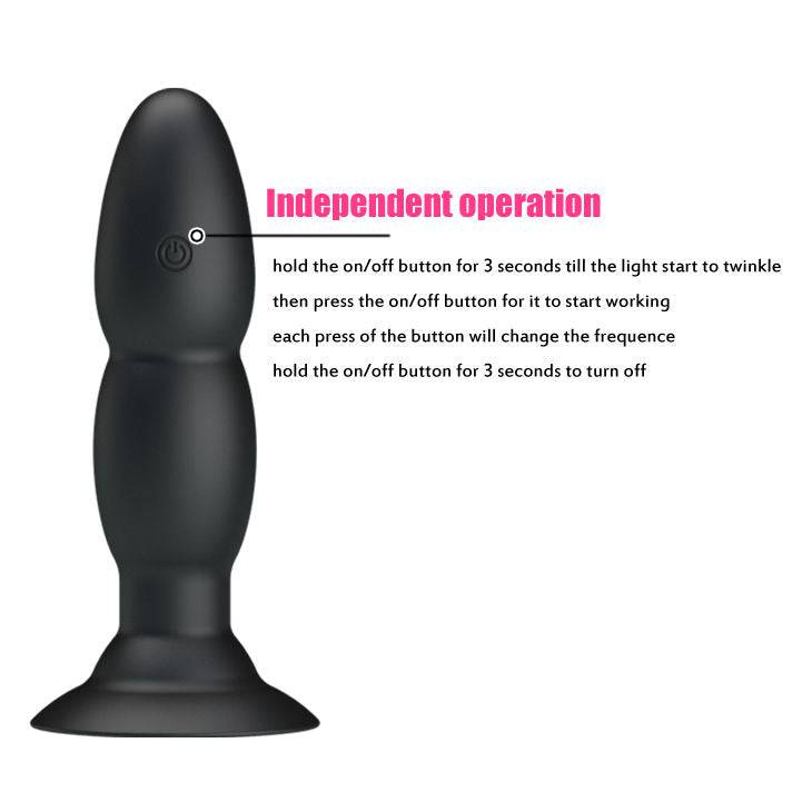 PRETTY LOVE - VIBRADOR LOVE PLUG E ROTAO POR CONTROLE REMOTO - Toys "n" Us