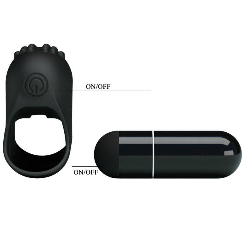 PRETTY LOVE - DEDAL DE VIBRAO PRETO STEWARD - Toys "n" Us