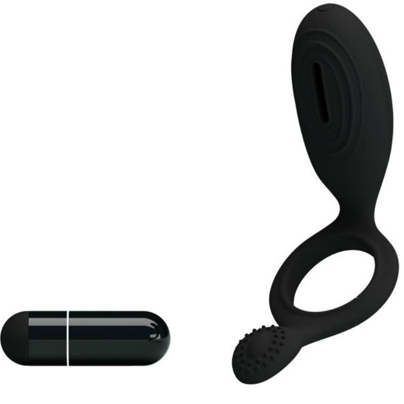 PRETTY LOVE - ANILLO VIBRADOR ETHEL CON ESTIMULADOR