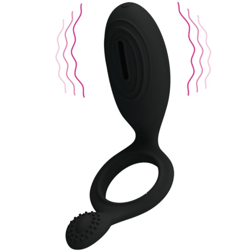 PRETTY LOVE - ANILLO VIBRADOR ETHEL CON ESTIMULADOR