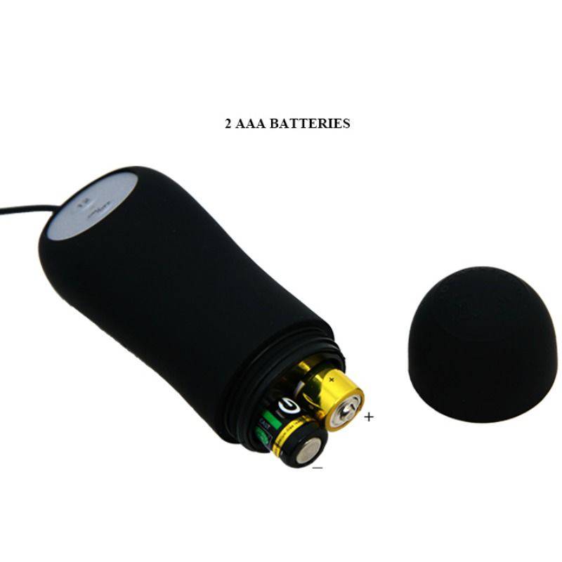 PRETTY LOVE - PLUG ANAL NCORA FORMA SILICONE 12 MODOS DE VIBRAO PRETO - Toys "n" Us