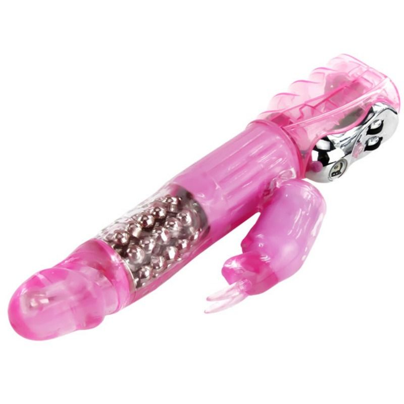 BAILE - VIBRADOR COM ROTAÇÃO E COELHO MULTIVA VELOCIDADE E MULTIROTAÇÃO