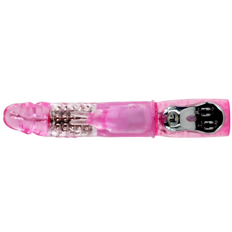 BAILE - VIBRADOR COM ROTAÇÃO E COELHO MULTIVA VELOCIDADE E MULTIROTAÇÃO
