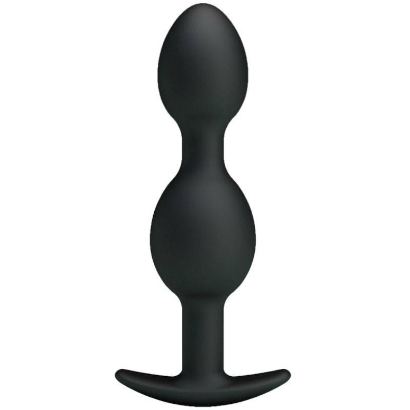 PRETTY LOVE - BOLAS ANAIS DE SILICONE 12.5 CM PRETAS - Toys "n" Us