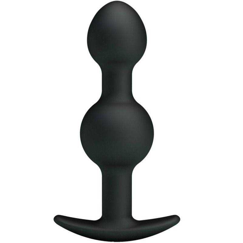 PRETTY LOVE - BOLAS ANAIS DE SILICONE DE ESTIMULAO ESPECIAL 10.3 CM PRETO - Toys "n" Us