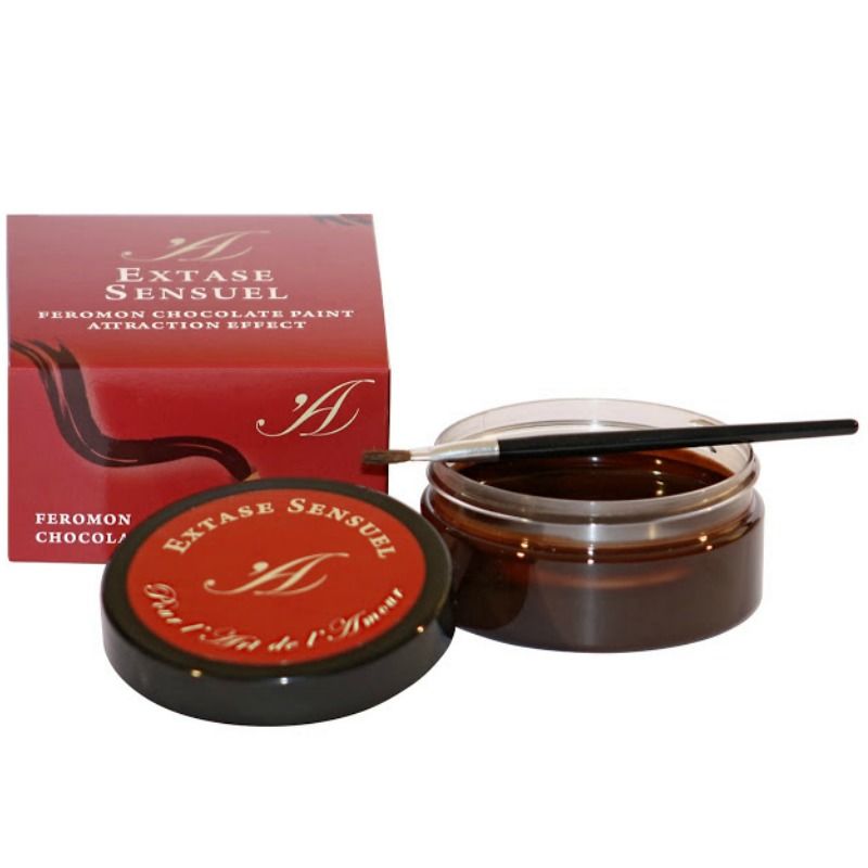 EXTASE SENSUAL - TINTA CORPORAL CHOCOLATE COM EFEITO ATRATIVO 50 ML