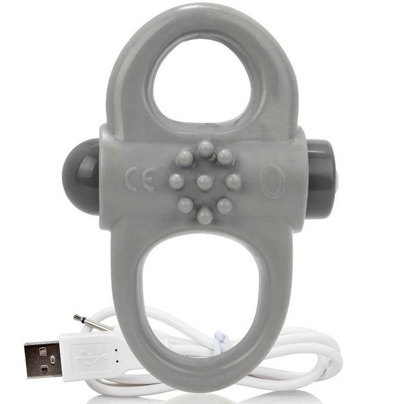 SCREAMING O - ANEL VIBRADOR RECARREGVEL YOGA CINZA - Toys "n" Us