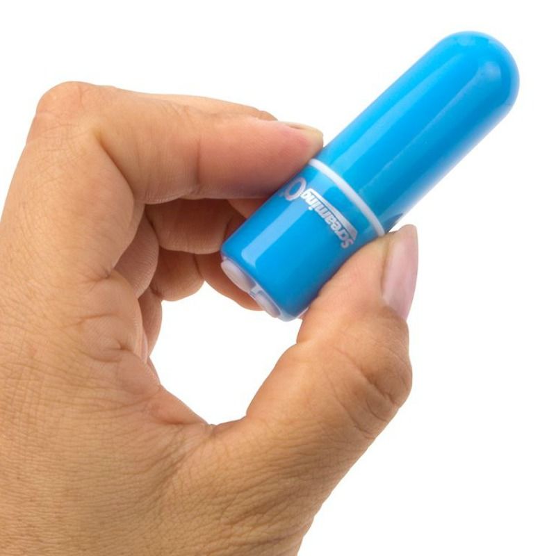 SCREAMING O - BALA VIBRATÓRIA RECARREGÁVEL VOOOM AZUL