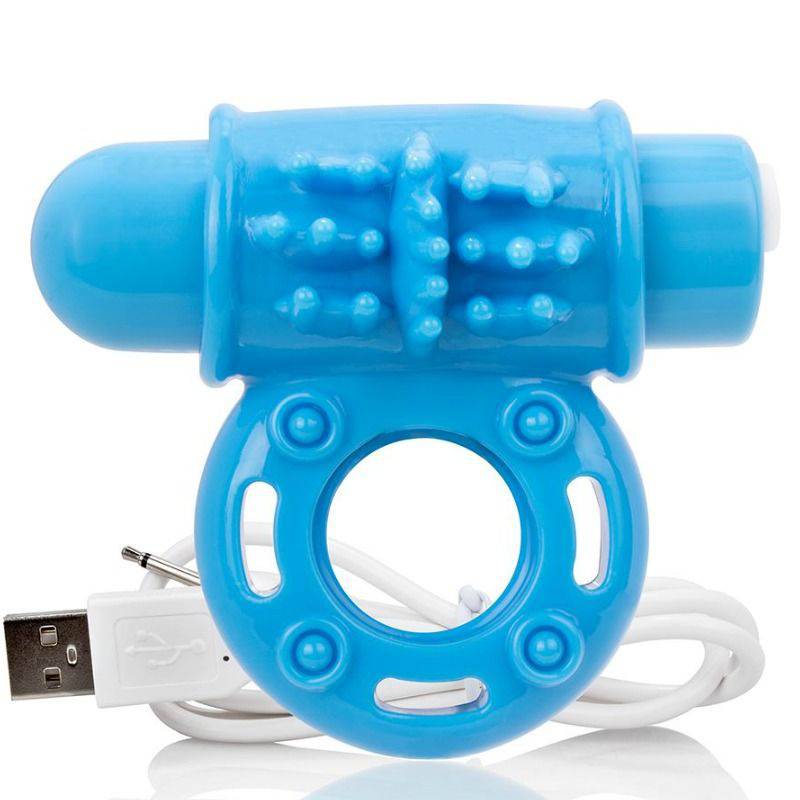 SCREAMING O - VIBRADOR RING WOW RECARREGVEL AZUL - Toys "n" Us