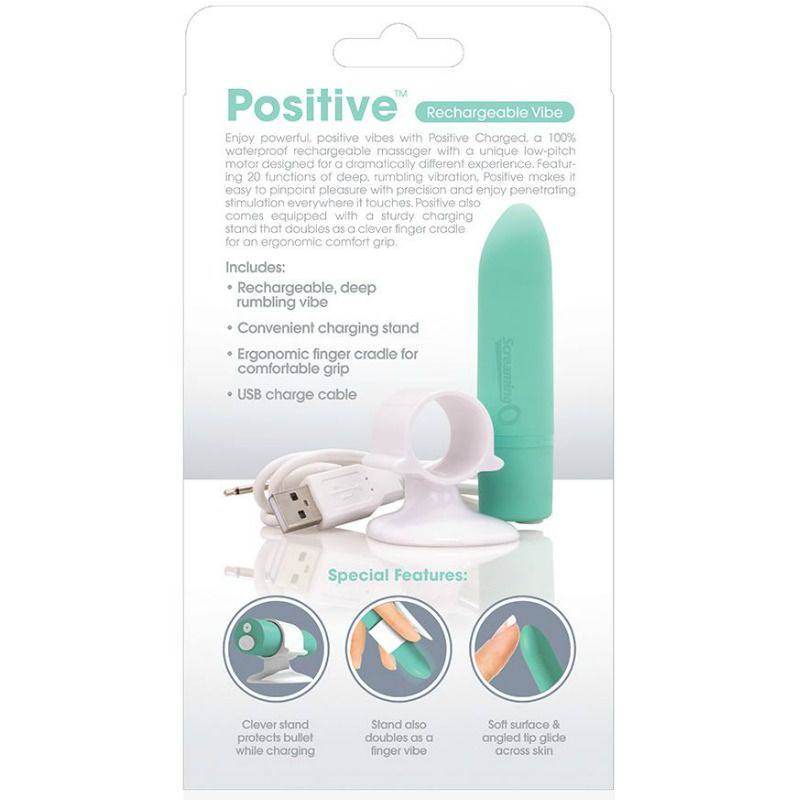 SCREAMING O - MASSAGER RECARREGVEL POSITIVO VERDE - Toys "n" Us