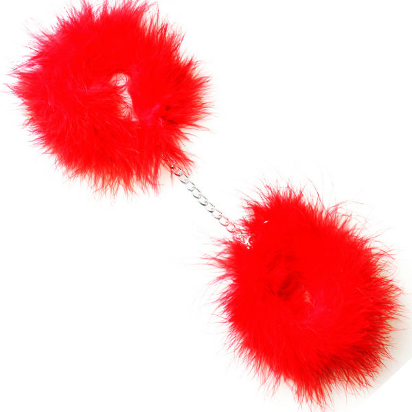SECRETPLAY - ALGEMAS DE MARABOU VERMELHO