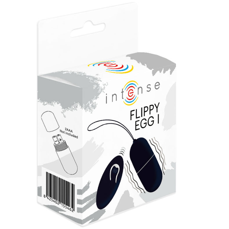 INTENSE - FLIPPY I VIBRATING OGG WITH REMOTE CONTROL BLACK