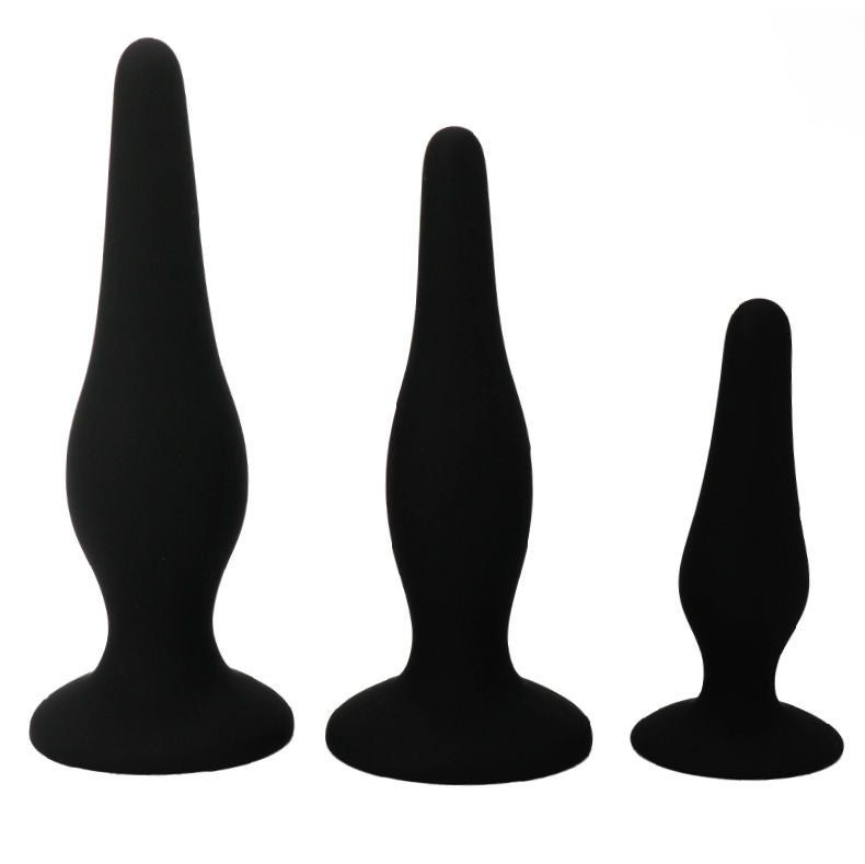 PRETTY LOVE - KIT DE INICIAÇÃO DE PLUGUES ANAL DE SILICONE