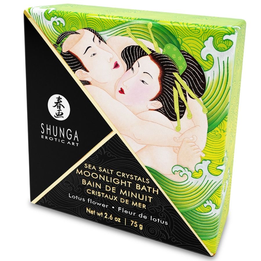 SHUNGA - SALES DE BAÑO CON SABOR A LOTO 75 GR