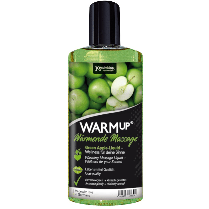 JOYDIVISION WARMUP - ÓLEO DE MASSAGEM MAÇÃ VERDE WARMUP - 150 ML - Toys "n" Us