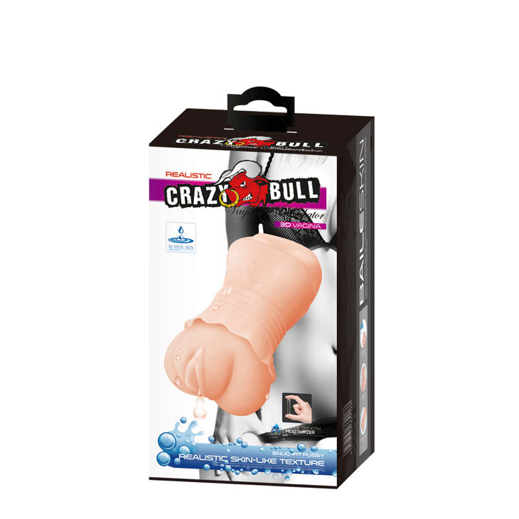 CRAZY BULL - MASTURBADOR DE PELE DE ÁGUA VAGINA MODELO 2