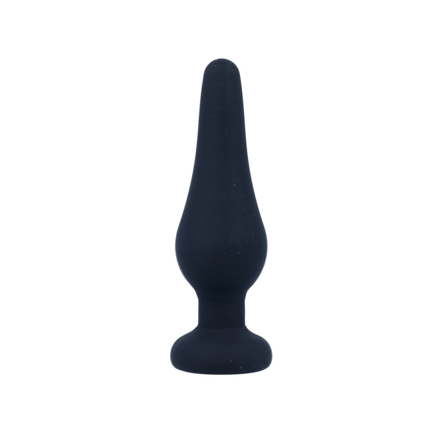 INTENSE - PLUG ANAL PIPO S SILICONE PRETO 9,8 CM - Toys "n" Us