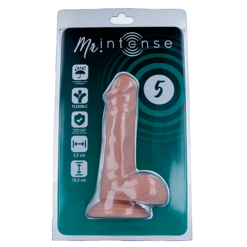 MR INTENSE - 5 PENE REALISTA 16.5 CM -O- 3.5 CM