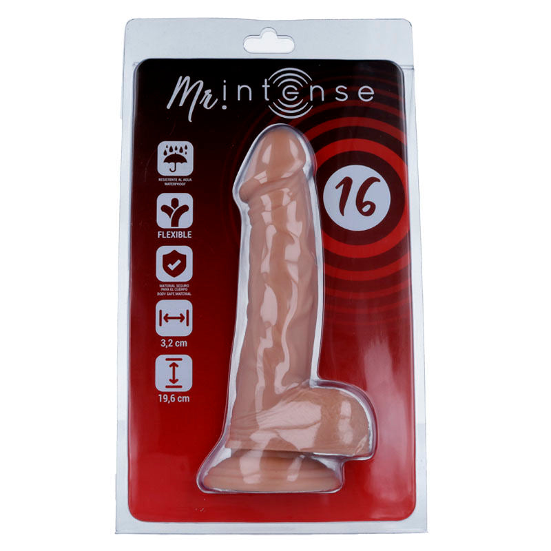 MR INTENSE - 16 PENE REALISTA 19.6 CM -O- 3.2 CM
