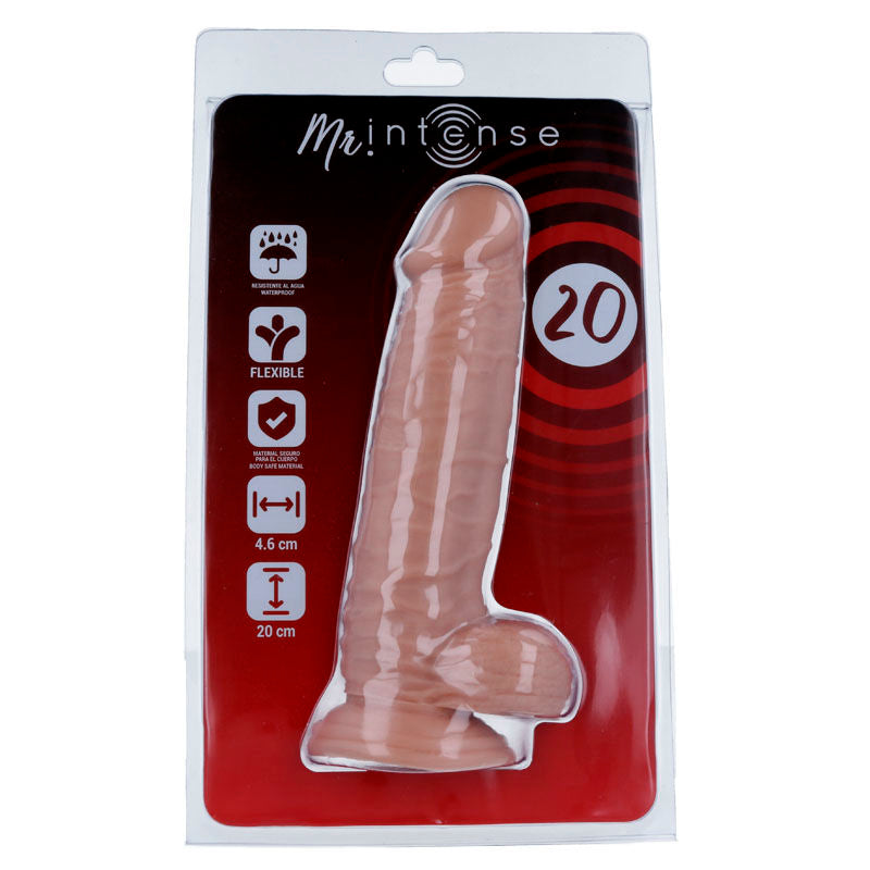 MR INTENSE - 20 Pênis Realistas 20 CM -O- 4,6 CM