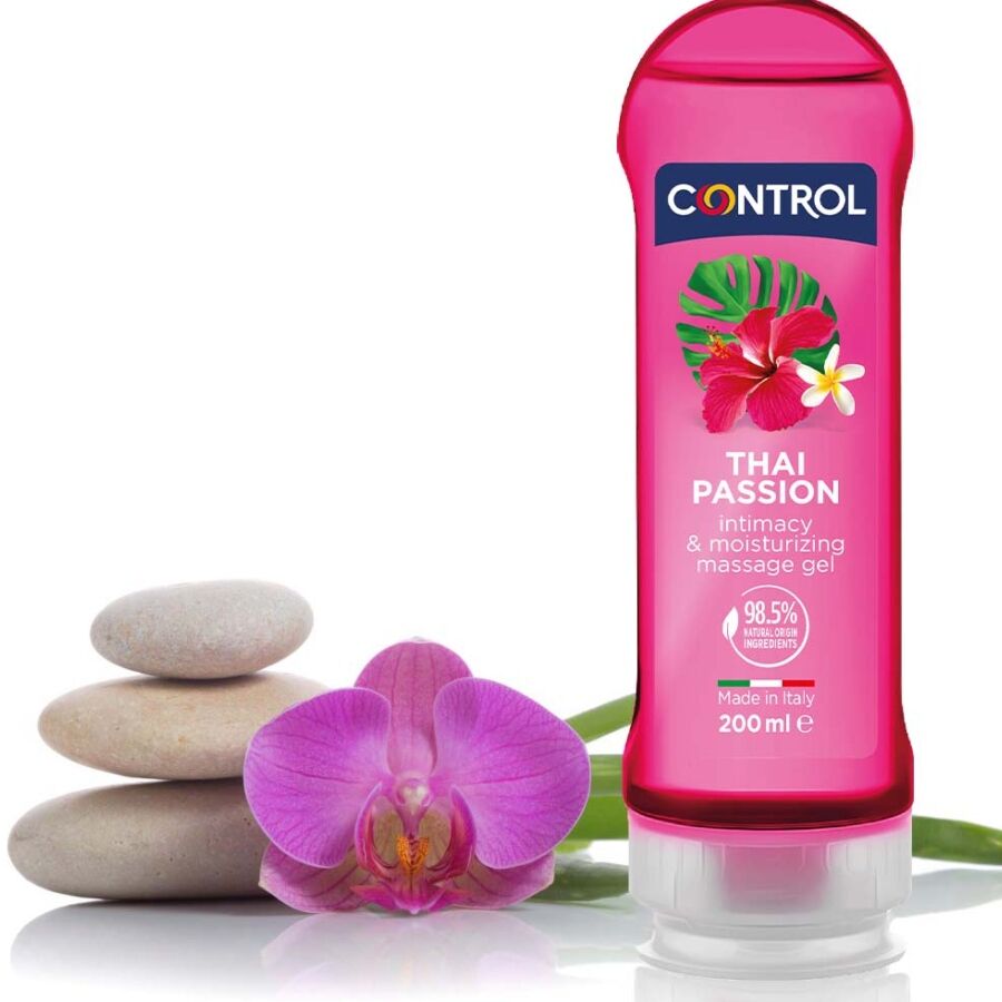 CONTROL - 2 EM 1 MASSAGEM E PRAZER TAILANDESA PAIXÃO 200 ML