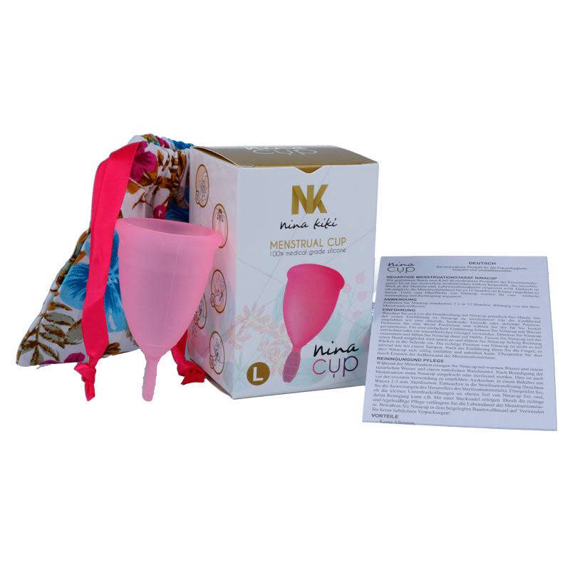 NINA KIKÍ - COPO MENSTRUAL ROSA - TAMANHO L - Toys "n" Us
