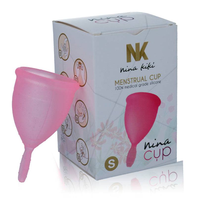 NINA KIKÍ - COPO MENSTRUAL ROSA - TAMANHO S - Toys "n" Us