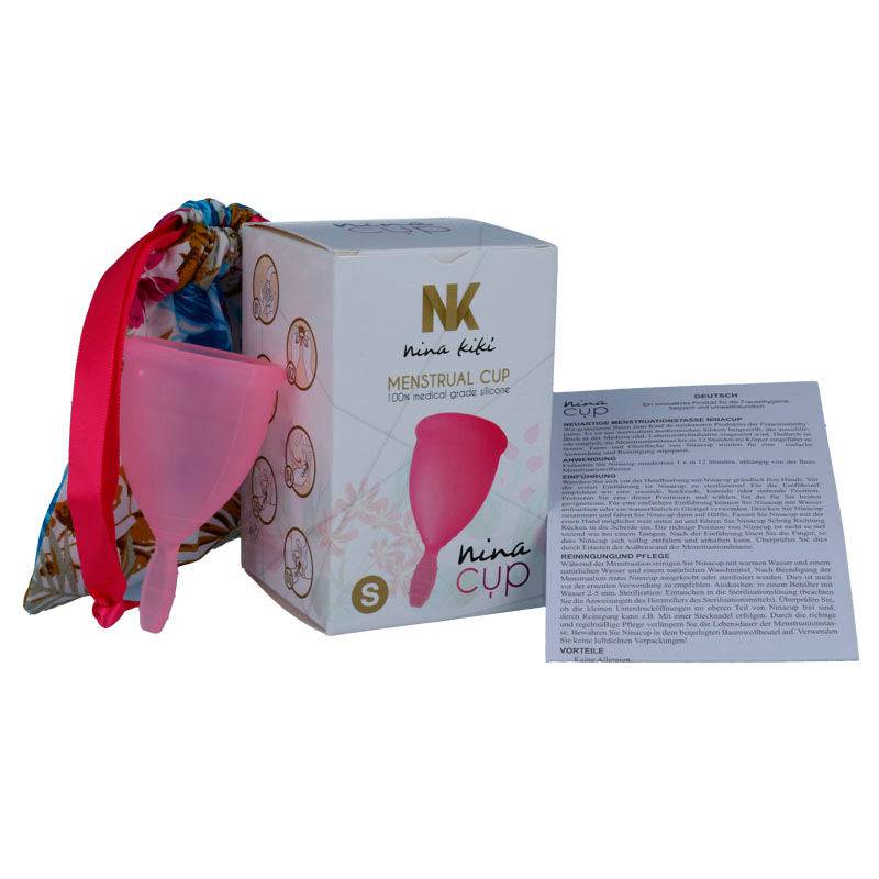 NINA KIKÍ - COPO MENSTRUAL ROSA - TAMANHO S - Toys "n" Us