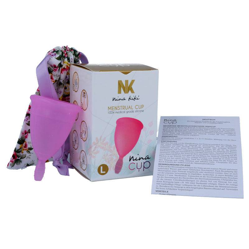 NINA KIKÍ - COPO MENSTRUAL ROXO - TAMANHO L - Toys "n" Us