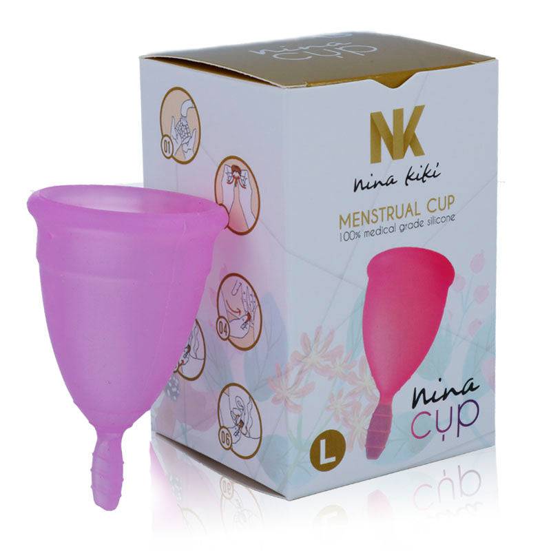 NINA KIKÍ - COPO MENSTRUAL ROXO - TAMANHO L - Toys "n" Us