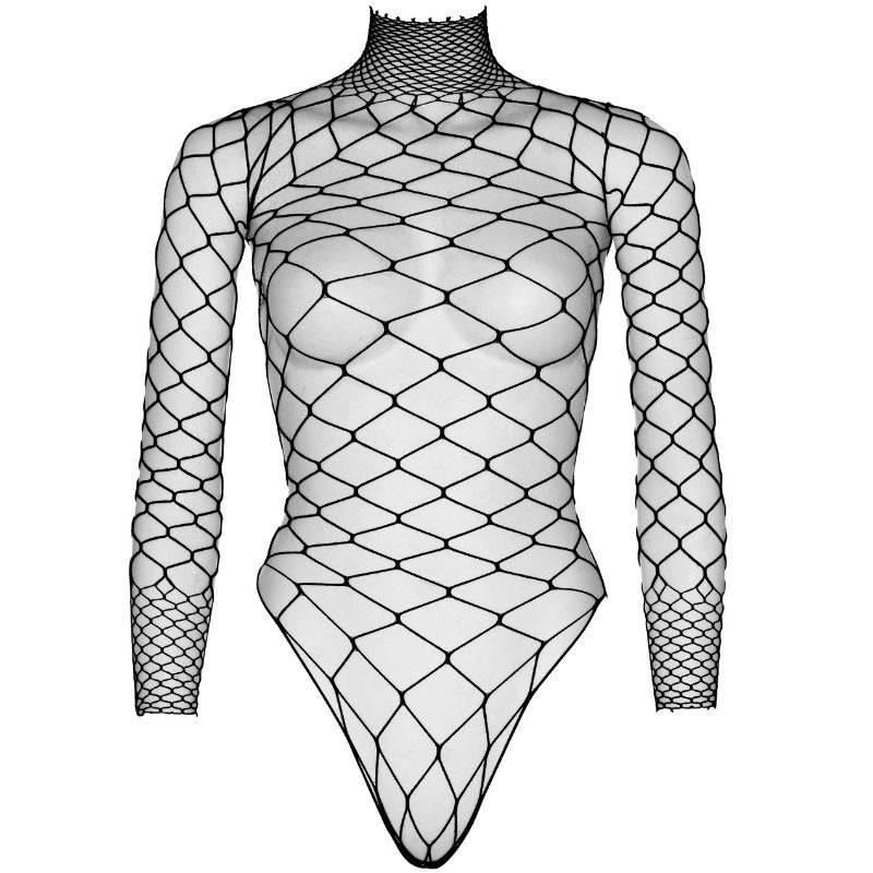 LEG AVENUE - TURTLENECK FISHNET TEDDY TAMANHO ÚNICO - Toys "n" Us