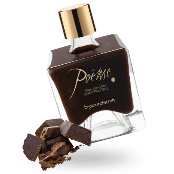 BIJOUX - TINTA COMESTÍVEL POEME CHOCOLATE PRETO 50 GR