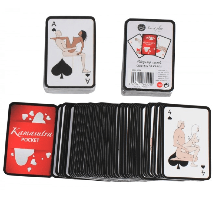 SECRETPLAY - CARTAS DE JOGO KAMASUTRA DE BOLSO (ES/EN/PT/IT/FR/DE) - Toys "n" Us