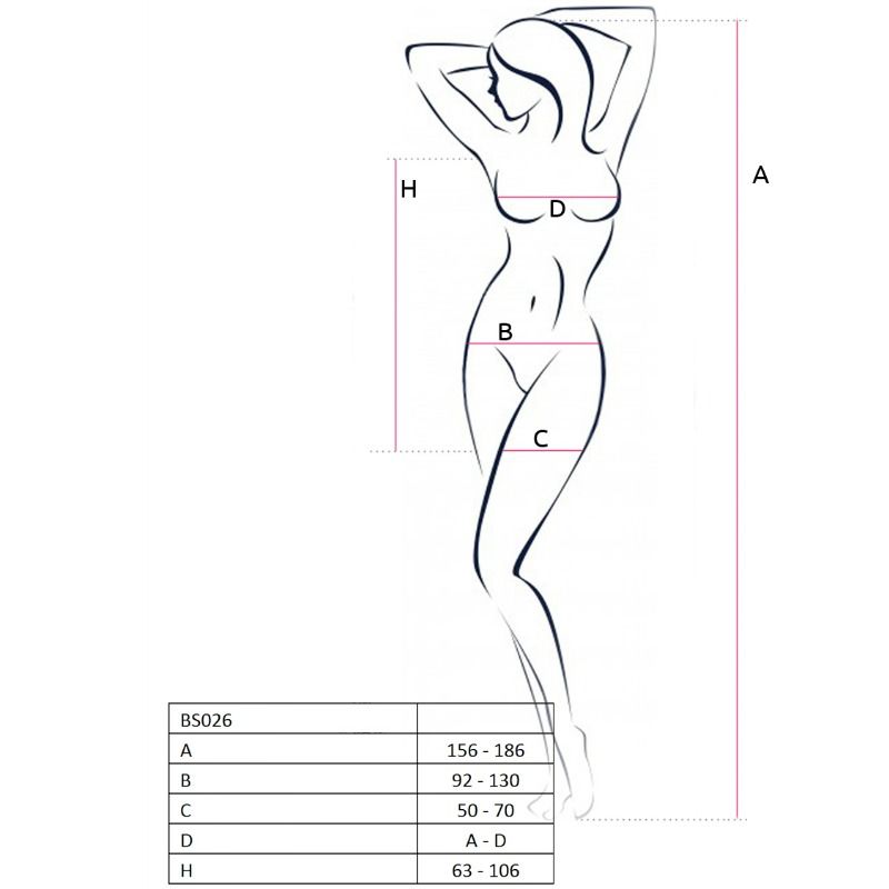 PAIXÃO - MULHER BS026 BODYSTOCKING VESTIDO BRANCO ESTILO TAMANHO ÚNICO