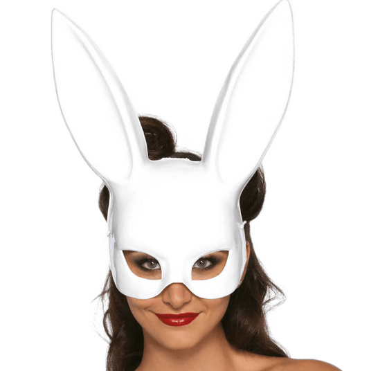 LEG AVENUE - MASQUERADE RABBIT MASK WHITE