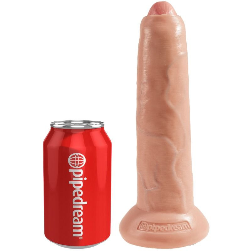KING COCK - DILDO REALISTA SEM CORTES 23 CM
