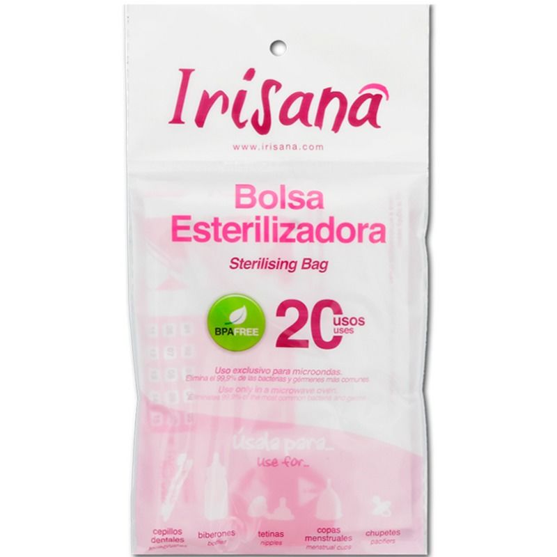 IRISANA - ESTERILIZADOR DE COPAS VAGINALES BOLSA 1 UNIDAD