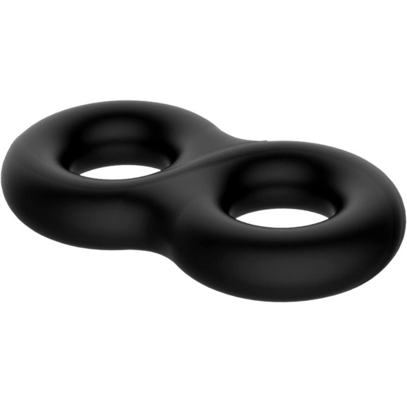 CRAZY BULL - ANILLO DOBLE DE SILICONA MÉDICA