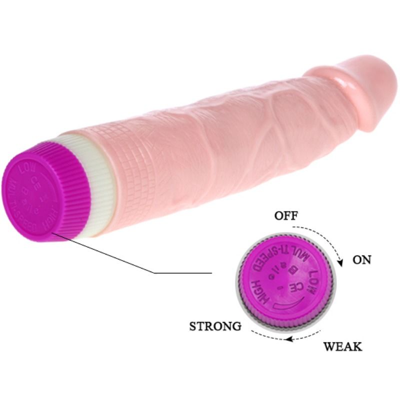 BAILE - VIBRADOR REALÍSTICO PARA INICIANTES 21,5 CM