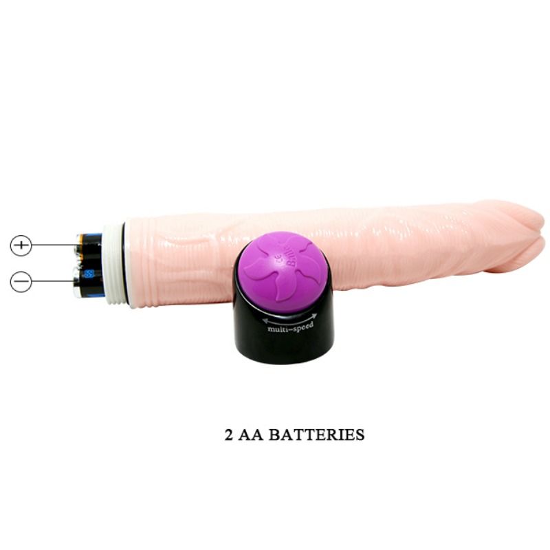 BAILE - ADOUR BAILE - CLUB VIBRADOR REALÍSTICO 23 CM NATURAL