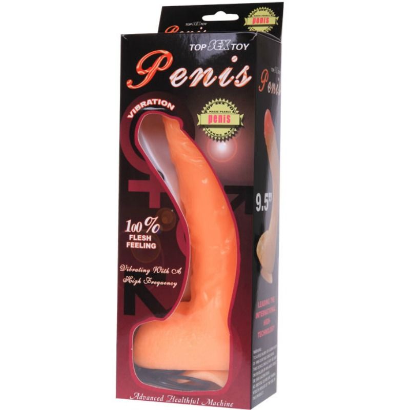 BAILE - DILDO DE VIBRAÇÃO DE PÊNIS COM SENSAÇÃO REALISTA DE VIBRAÇÃO