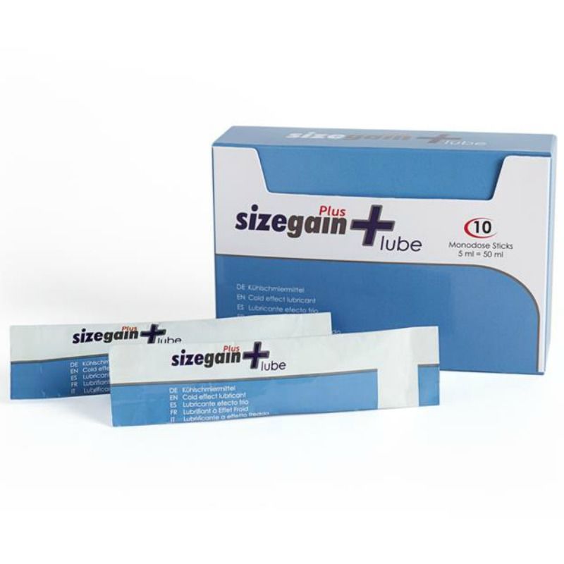 500 COSMÉTICOS - SIZEGAIN PLUS LUBRIFICANTE EFEITO FRIO