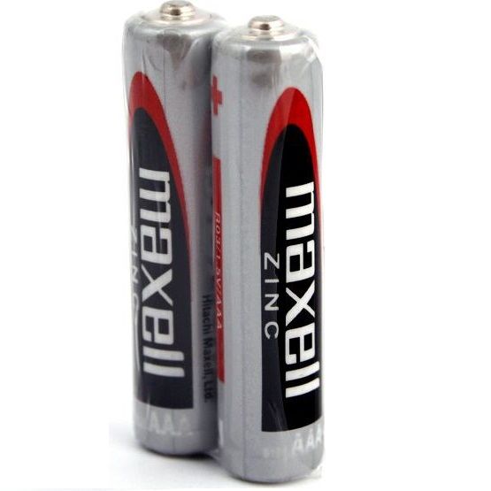 MAXELL - PILAS SALINAS DE MANGANESO AAA R03 RETRÁCTILES*2