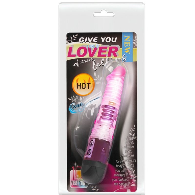 BAILE - DÊ A VOCÊ AMANTE VIBRADOR ROSA