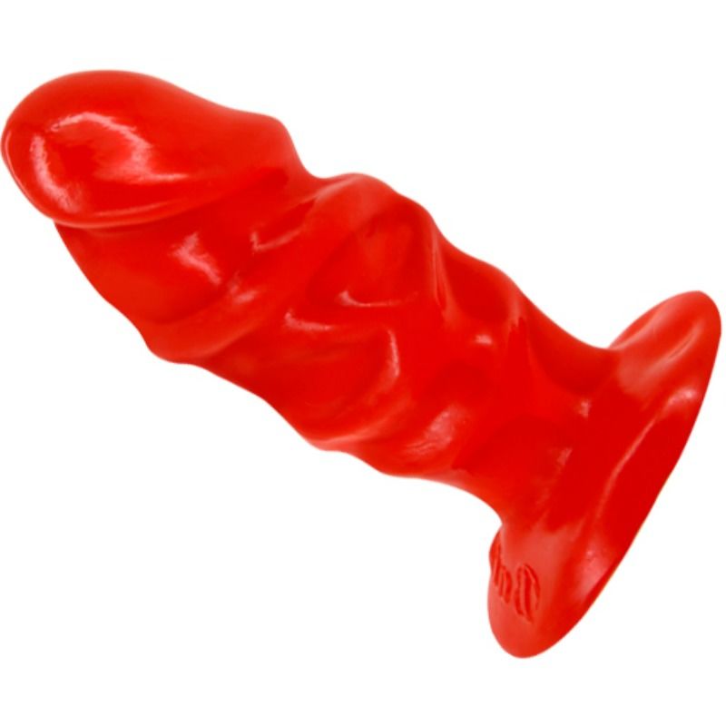 BAILE - PLUG ANAL UNISSEX COM VENTOSA VERMELHA