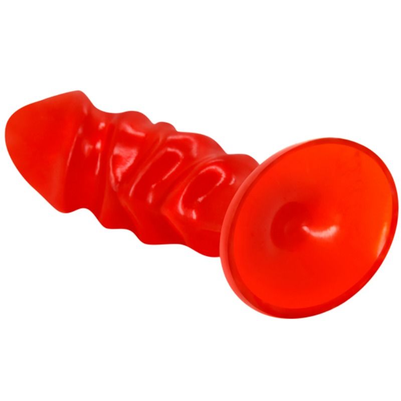 BAILE - PLUG ANAL UNISSEX COM VENTOSA VERMELHA