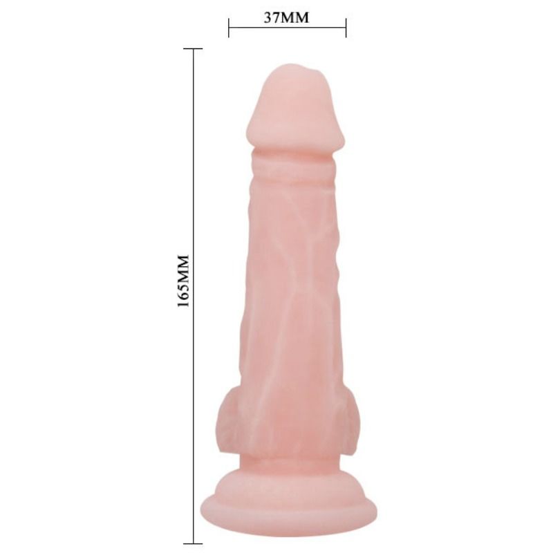 BAILE - DILDO NATURAL SUPER REALÍSTICO 16,5 CM