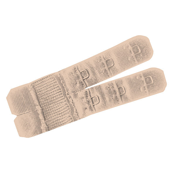 BYE-BRA - EXTENSORES DE CONTORNO FLEXIBLES 2 GANCHOS 3 UNIDADES