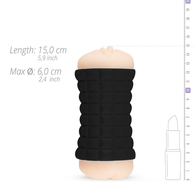 WOMANVIBE - MASTURBADOR DOBLE DE GOMAS