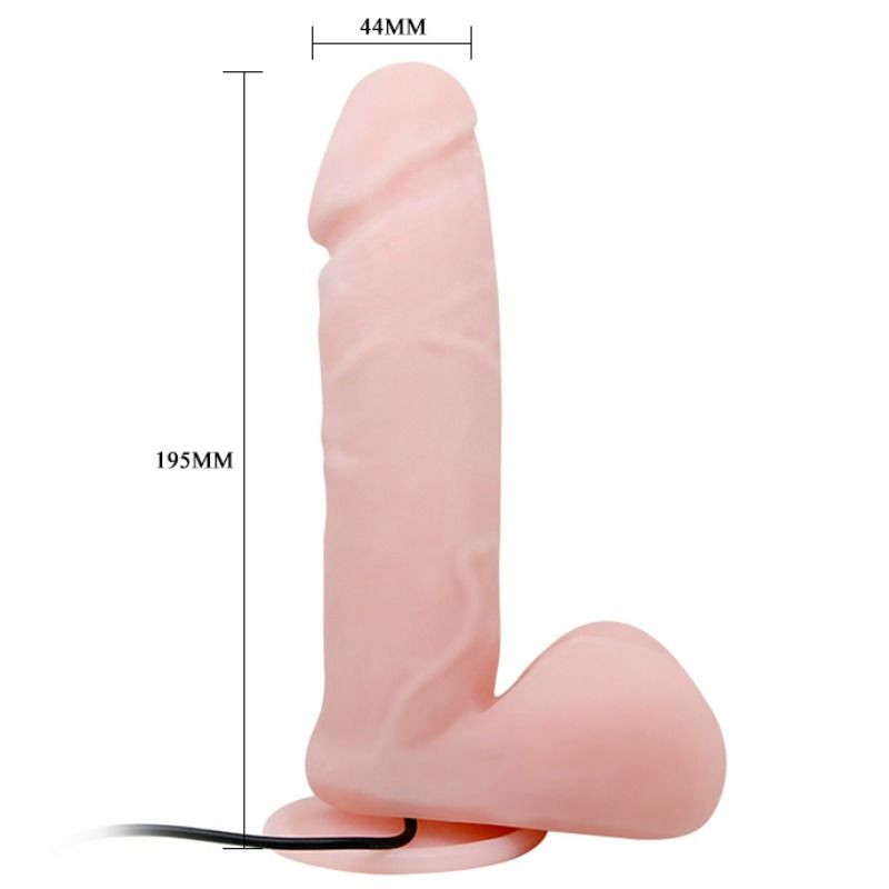 BAILE - OLIVER VIBRADOR REALISTA COM FUNÇÃO DE ROTAÇÃO